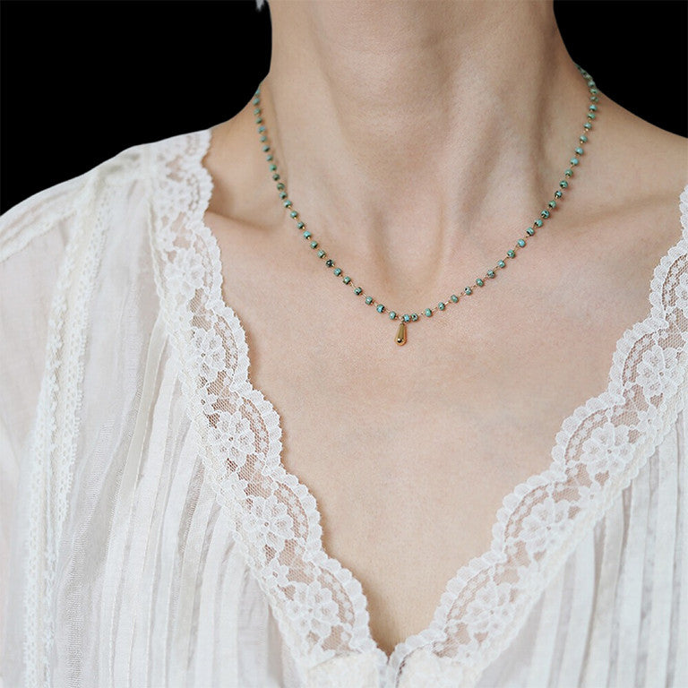 Unheard Of - Sage Necklace Kalung Wanita Anti Karat Stainless Steel Anti Luntur Aksesoris Fashion Wanita Korea