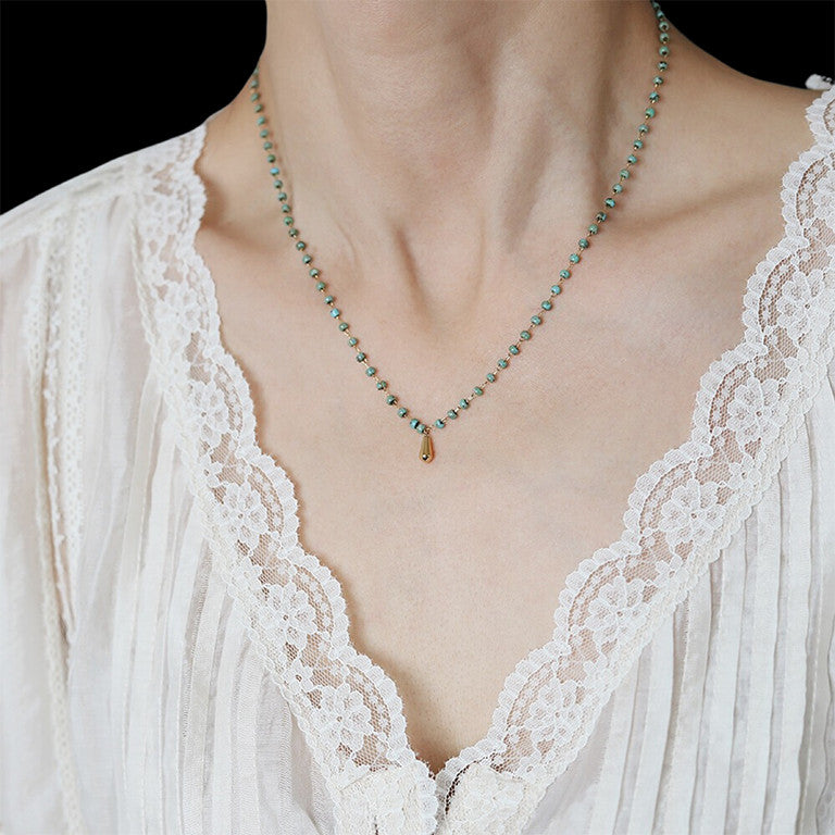 Unheard Of - Sage Necklace Kalung Wanita Anti Karat Stainless Steel Anti Luntur Aksesoris Fashion Wanita Korea