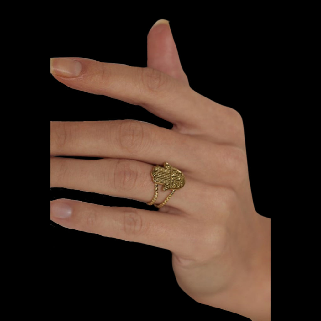 Hamsa  Ring