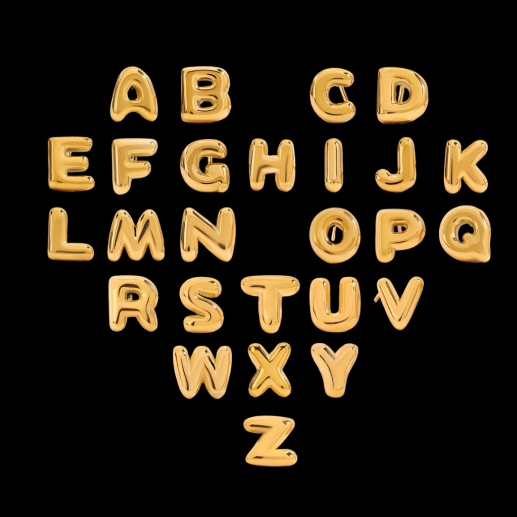 Alphabet Earrings