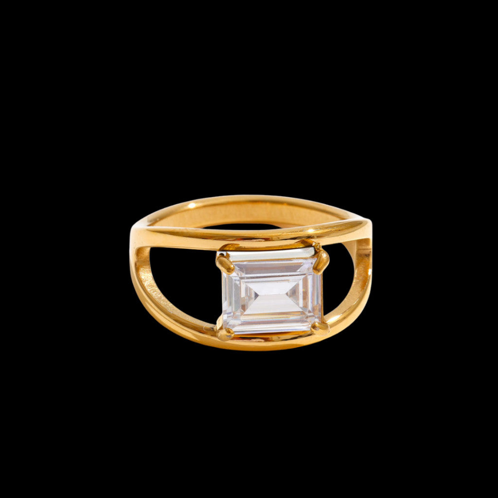 Unheard Of - Lana Ring Cincin Wanita Anti Karat Stainless Steel Anti Luntur Anti Alergi Aksesoris Fashion Wanita Korea