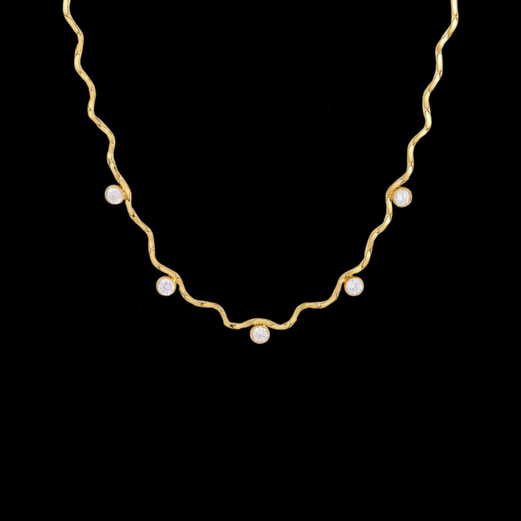 Saffron Necklace