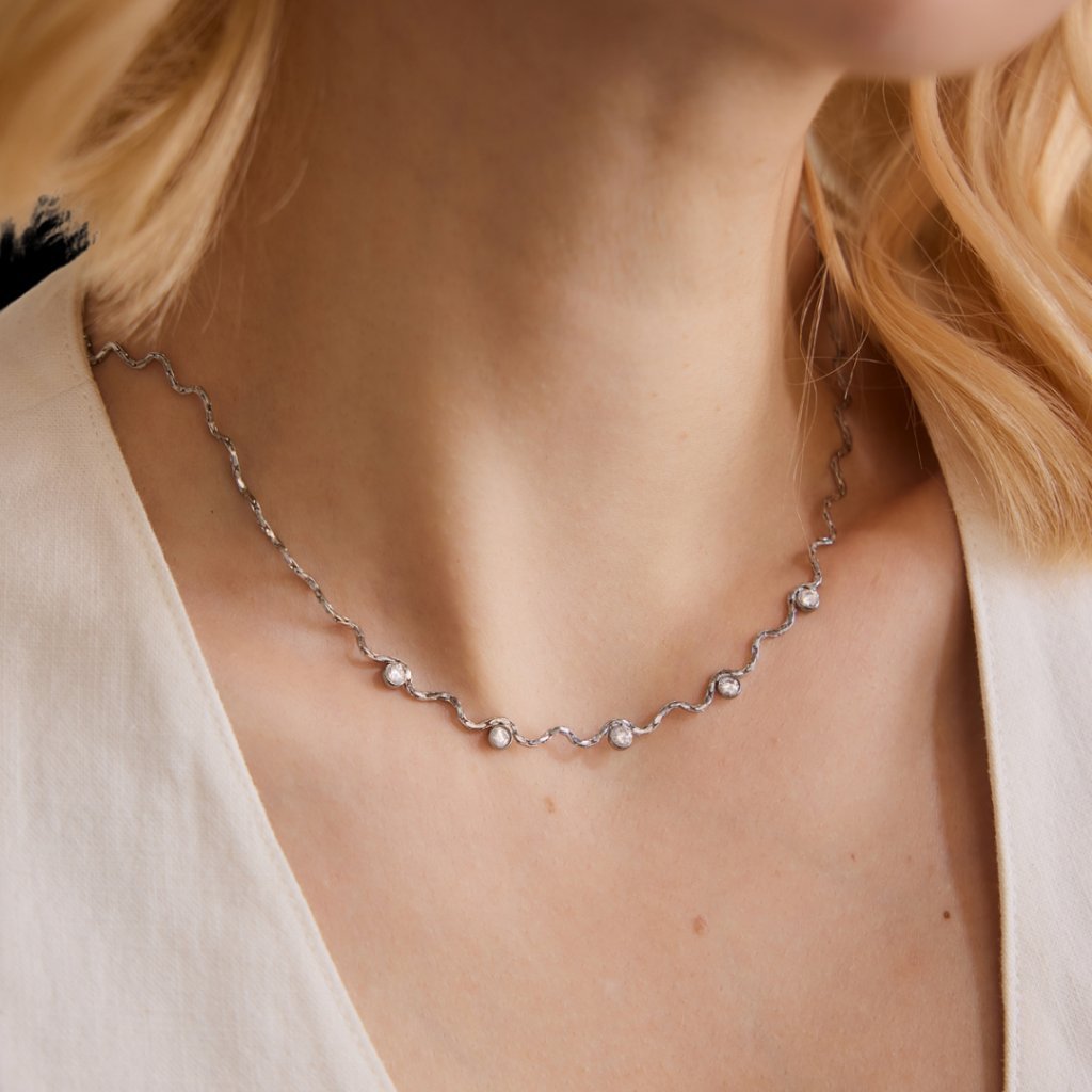 Saffron Necklace