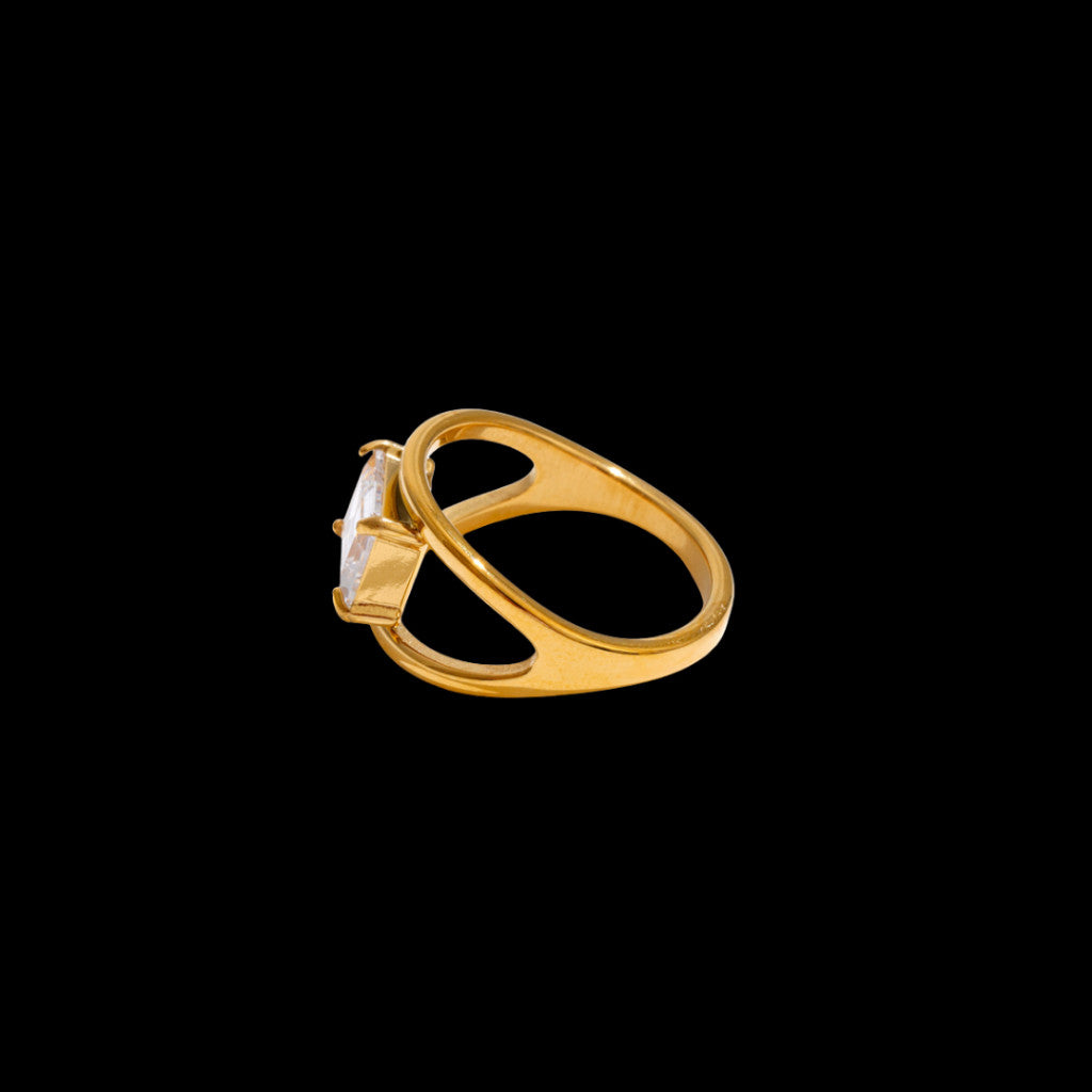Unheard Of - Lana Ring Cincin Wanita Anti Karat Stainless Steel Anti Luntur Anti Alergi Aksesoris Fashion Wanita Korea