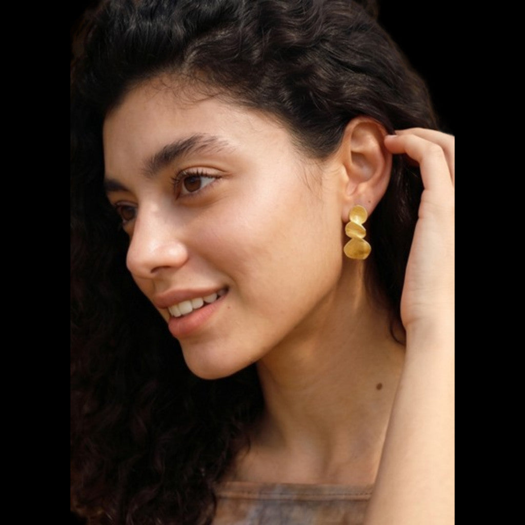 Unheard Of - Sena Earrings Anting Wanita Anti Karat Stainless Steel Anti Luntur Anti Alergi Aksesoris Fashion Wanita Korea