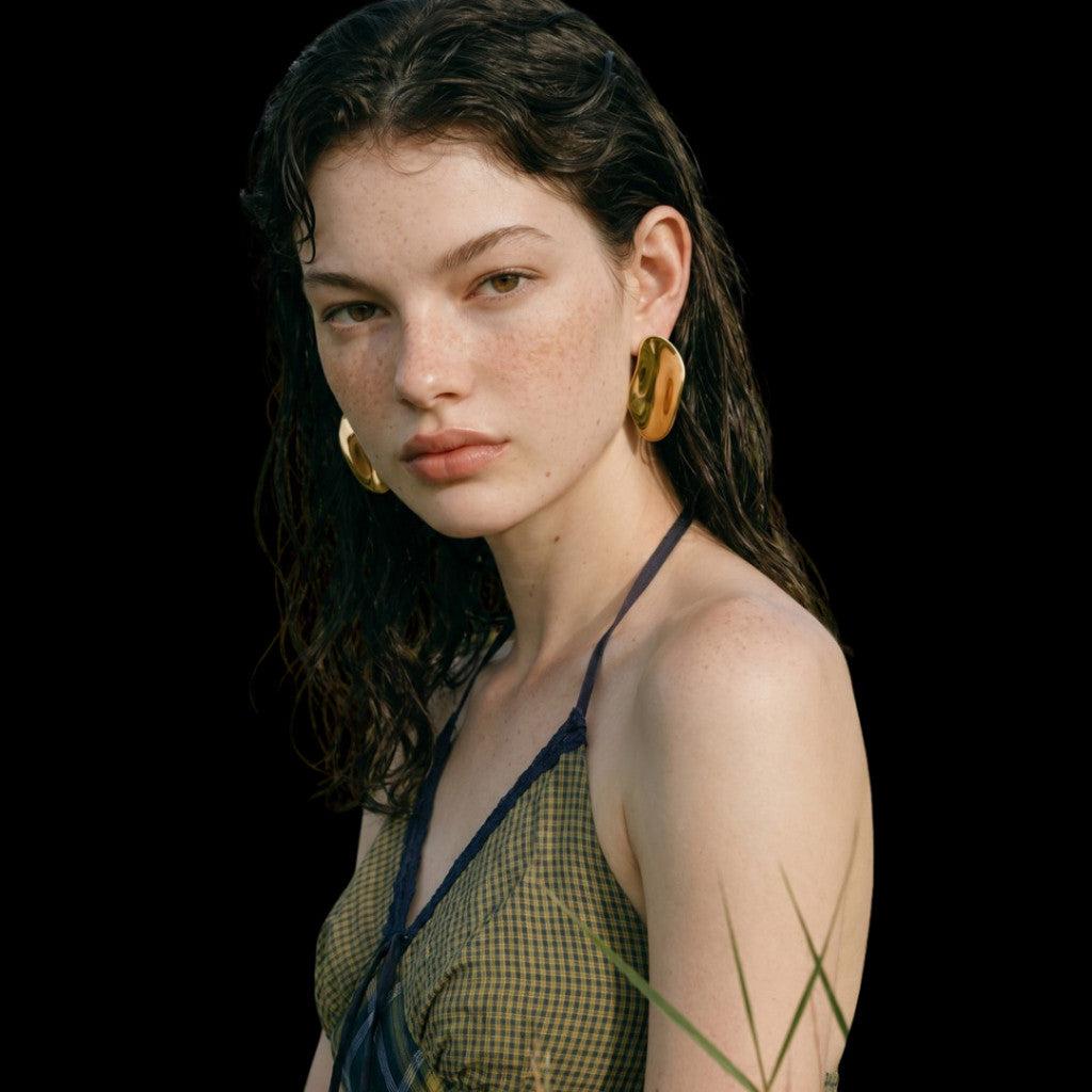 Unheard Of - Rael Earrings Anting Wanita Anti Karat Stainless Steel Anti Luntur Anti Alergi Aksesoris Fashion Wanita Korea