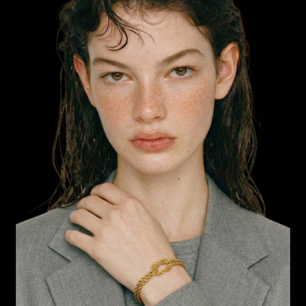 Unheard Of - Corsica Bracelet Gelang Wanita Anti Karat Stainless Steel Anti Luntur Aksesoris Fashion Wanita Korea