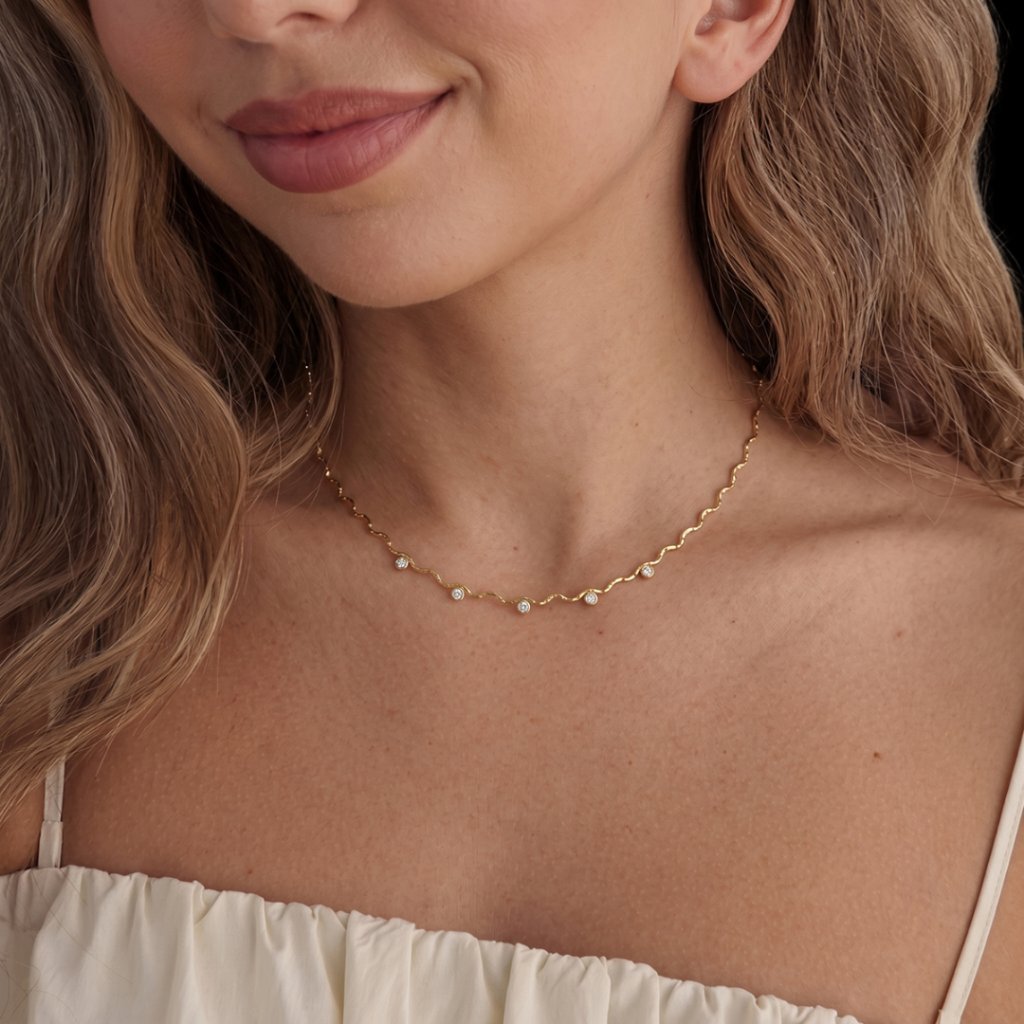 Saffron Necklace