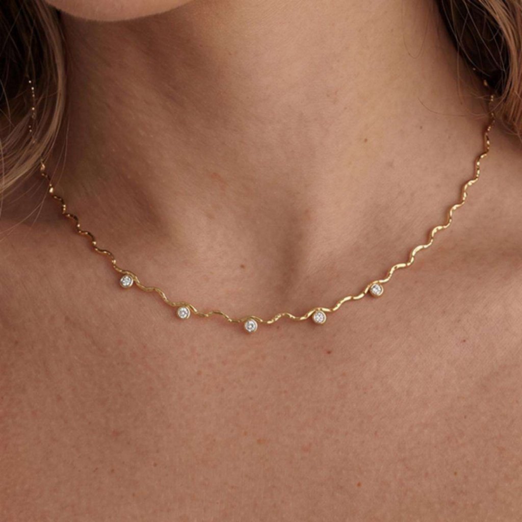 Saffron Necklace
