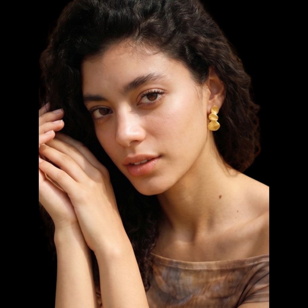 Unheard Of - Sena Earrings Anting Wanita Anti Karat Stainless Steel Anti Luntur Anti Alergi Aksesoris Fashion Wanita Korea