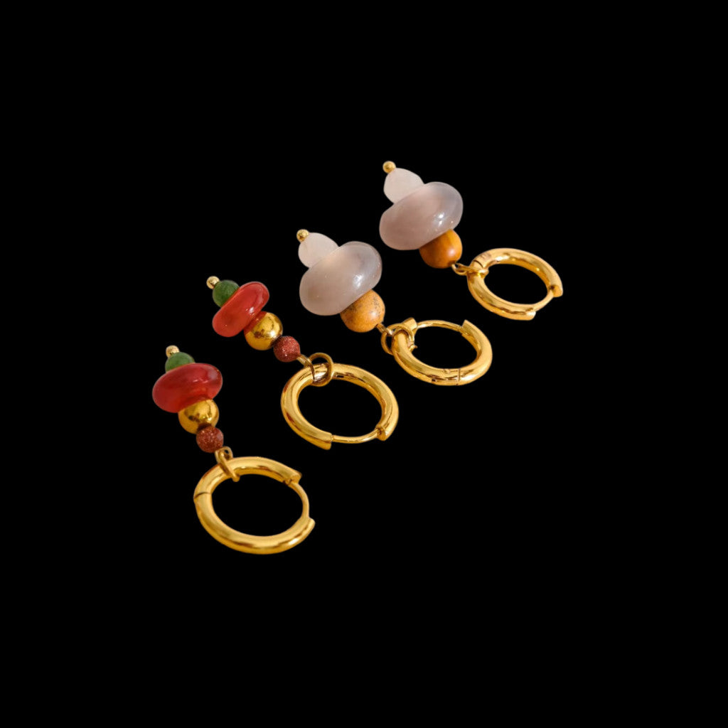 Unheard Of - Damha Earrings Anting Wanita Anti Karat Stainless 18k Gold Plated Aksesoris Fashion Wanita Korea