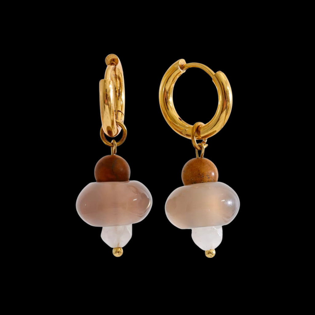 Unheard Of - Damha Earrings Anting Wanita Anti Karat Stainless 18k Gold Plated Aksesoris Fashion Wanita Korea