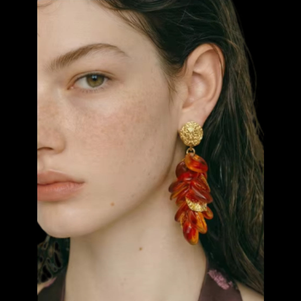 Tweed Earrings
