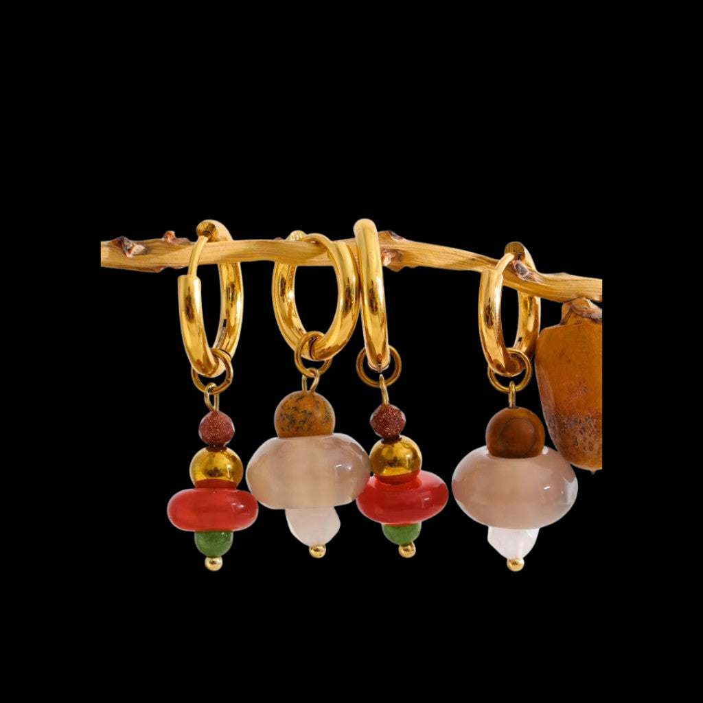 Unheard Of - Damha Earrings Anting Wanita Anti Karat Stainless 18k Gold Plated Aksesoris Fashion Wanita Korea