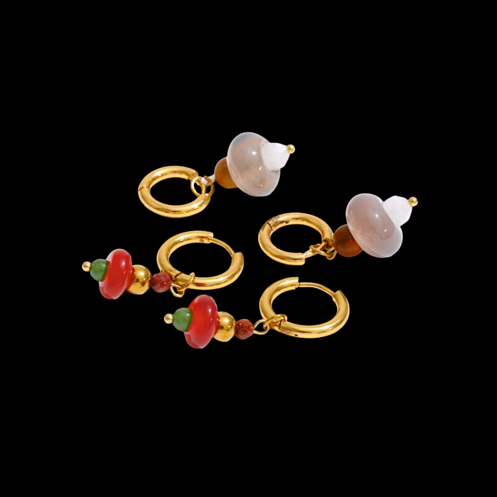 Unheard Of - Damha Earrings Anting Wanita Anti Karat Stainless 18k Gold Plated Aksesoris Fashion Wanita Korea