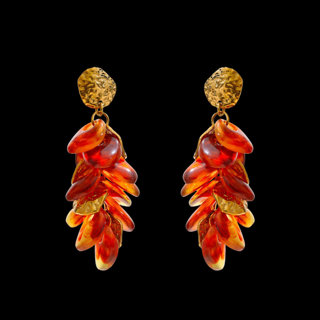 Tweed Earrings