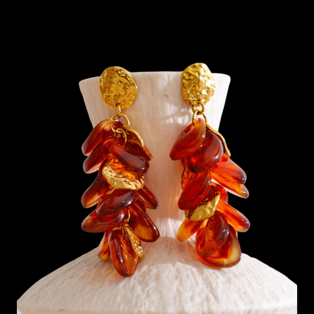 Tweed Earrings